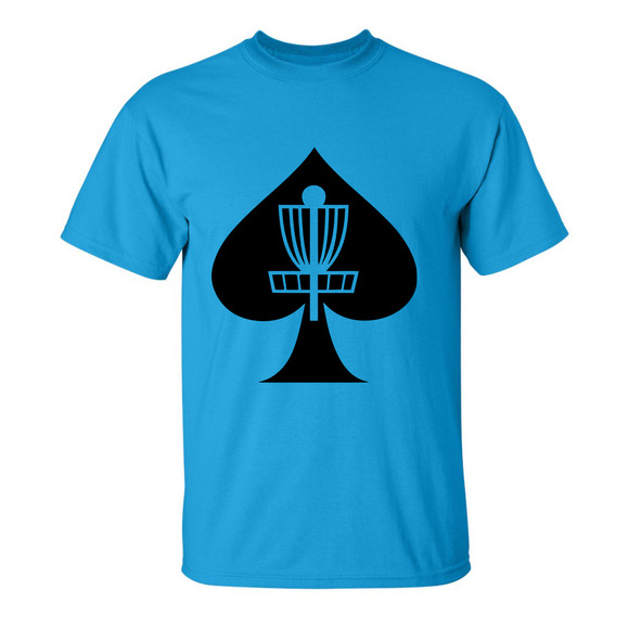 Disc Golf T Shirt ACES BASKET Discgolfer Discgolfing Shirt - Picture 15 of 16